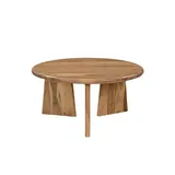 SIT Möbel Couchtisch Ø braun ¦ Maße (cm): H: 44 Ø: 90.0