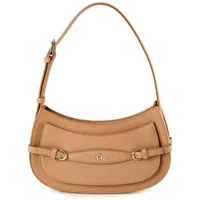 Aigner Cavallo Schultertasche Leder 26 cm braun