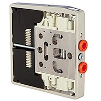 Riegler Ventilscheibe HDM, Anschl. 6 mm, 5/2-Wege bistabil (Impulsvent.)