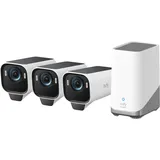 eufy eufyCam S3 Pro 3-Kamera-Set