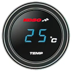 Thermometer digital Koso Coin blau