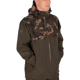 Fox RS25K Khaki/Camo Std Jacket - Angeljacke, Jacke für Angler, Regenjacke, Größe:XL