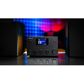 PEAQ PMS 400 Micro Hifi System mit DAB+/FM Tuner (Schwarz)