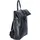 The Skandinavian Brand Damen Leder Rucksack Schwarz
