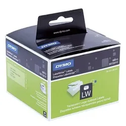 Adressetikett S0722410 36x89mm transparent 260 Stück/Rolle - transparent