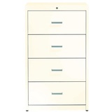 Mauser client entry Hängeregistraturschrank reinweiß 4 Schubladen 80,0 x 60,0 x 135,0 cm