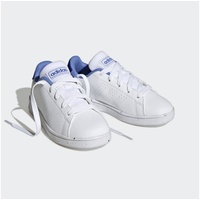 adidas Advantage Lifestyle Court Lace Sneaker Kinder - weiß/blau -32