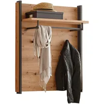 VOLEO Garderobenpaneel FLASH 87,1 x 99,8 x 30,6 cm Grau Eiche