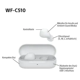 Sony WF-C510 weiß