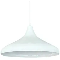 Bamyum Champion Pendelleuchte 35cm, E27, Weiß - weiß Lampe