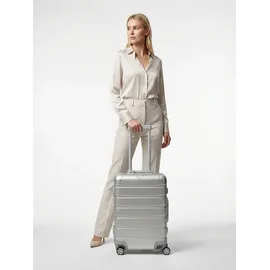 Redolz Pro Aluminium 4-Rollen Cabin 55 cm / 42 l silber