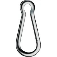 Kleinsorge GmbH & Co. KG Karabinerhaken DIN 5299 Form C Kletterausrüstung Schwarz