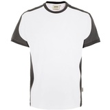 Hakro T-Shirt-Contrast Performance - weiß 3XL