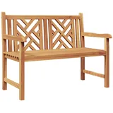 vidaXL Gartenbank 114 x 60 x 90 cm Braun