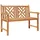 vidaXL Gartenbank 114 x 60 x 90 cm Braun