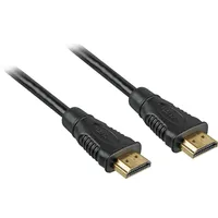 PremiumCord HDMI+Ethernet, M/M 90, HDMI-Kabel HDMI A (Standard) Schwarz