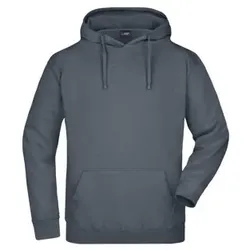 Kapuzensweatshirt JN047, graphit, Größe L - graphit - L