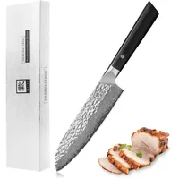 Zayiko Kuro Santokumesser 17 cm schwarz