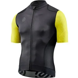 SKINS Herren Trikot Fahrradtrikot Elite Jersey, Gelb 121, L