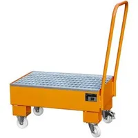 Bauer Südlohn Fahrbare Auffangwanne AW 60-1 SR, lackiert, Gelborange