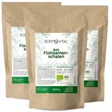 Echt Vital Bio Flohsamenschalen – 3 Beutel 3x300 g