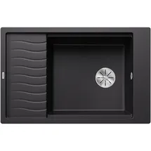 Blanco Elon XL 6 S schwarz o.AF Silgranit Handbetätigung 780 x 500 mm