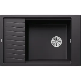 Blanco Elon XL 6 S schwarz o.AF Silgranit Handbetätigung 780 x 500 mm
