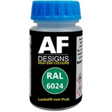 Alex Flittner Designs Lackstift RAL 6024 VERKEHRSGRÜN stumpfmatt 50ml schnelltrocknend Acryl