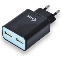 iTEC i-tec USB Power Charger 2 Port 2.4A schwarz (CHARGER2A4B)