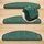 Metzker® Rambo New Halbrund 15 x 5 cm Grün