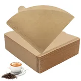 200 Stück V60 Filter 02,Kaffeefilter Papier,Größe 02,V-förmiger Kaffefilter,Coffee Papierfilter,Kaffeefilterpapier Brown,Kaffeefilter Größe 2 für Handfilter Kaffeemaschinen Kaffeekanne Filterbecher