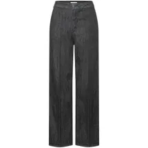 More & More cleane, weite Jeans in dark grey denim | Gr.: 34