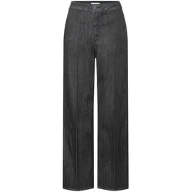More & More cleane, weite Jeans in dark grey denim | Gr.: 34