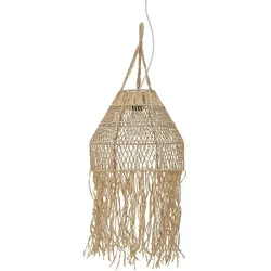 Bloomingville Pendellampe Deckenlampe Thora, H99 x Ø40 cm, natur