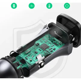 UGREEN A+C Dual-Port Car Charger 30W Grau
