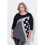 MIAMODA Shirt in schwarz | Gr.: 50