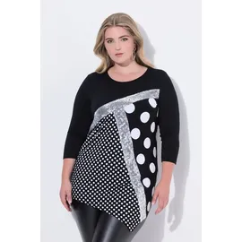 MIAMODA Shirt in schwarz | Gr.: 50