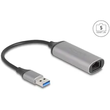 DeLock USB Typ-A 5 Gigabit LAN Adapter