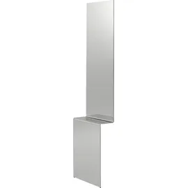 Muuto Pleat Spiegel 227 x 57 cm Silber