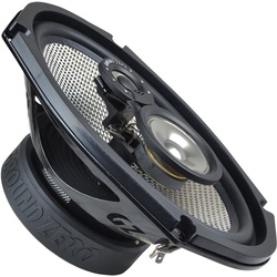 Ground Zero GZRF 69XII 6′ x 9′ Oval 3-Wege Koax Lautsprecher Auto-Lautsprecher (130 W, Ground Zero GZRF 69XII 6′ x 9′ Oval 3-Wege Koax Lautsprecher) schwarz