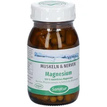 Sanatur GmbH Magnesium 100% natürlich Kapseln