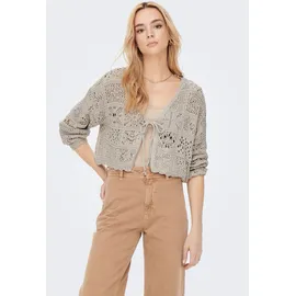 Only ONLBEACH LIFE 7/8 O-N CARDIGAN KNT NOOS grau S