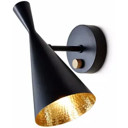 Tom Dixon - Beat Wandleuchte, schwarz