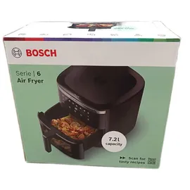 Bosch Serie 6 Heißluftfritteuse MAF671B0 Schwarz 7,2 l