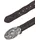Mustang Koppelgürtel Leder 4 cm Braun 105