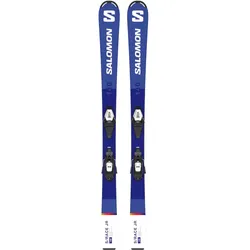 SALOMON L S/RACE Jr S + C5 GW J75 PM - Ki., race blue/white (110 cm)