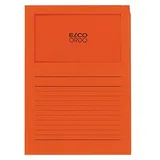 ELCO Sichthüllen A4 Orange 100 St.