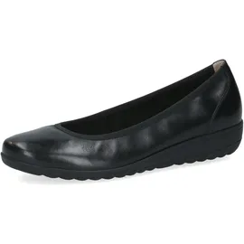 CAPRICE Damen 9-22161-42 Ballerina, Black Nappa, 37 EU