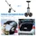 lifezeal COSTWAY Golftrolley Golfwagen mit Anzeigetafel, Golf Push Cart Golfcaddy schwarz