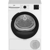 Beko Beko Wäschetrockner BM3T38249W Wärmepumpentrockner (8 kg, A+++, Weiß)